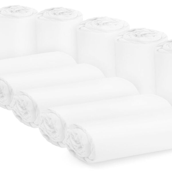 Cearceaf cu elastic Microfibra 160×200+2 Fete Perna Bax 10 buc