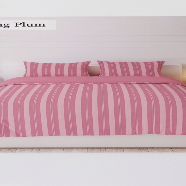 Lenjerie de Pat 2 Pers. Natural Soft 4 Pcs